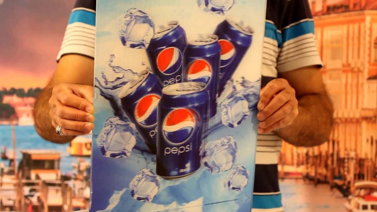 Pepsi reklam çalışması - 3D