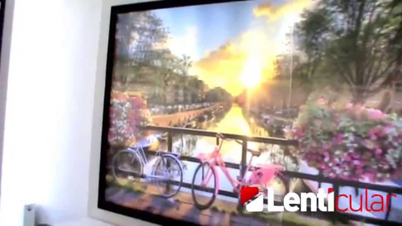 3D Lenticular Tablo - 3D