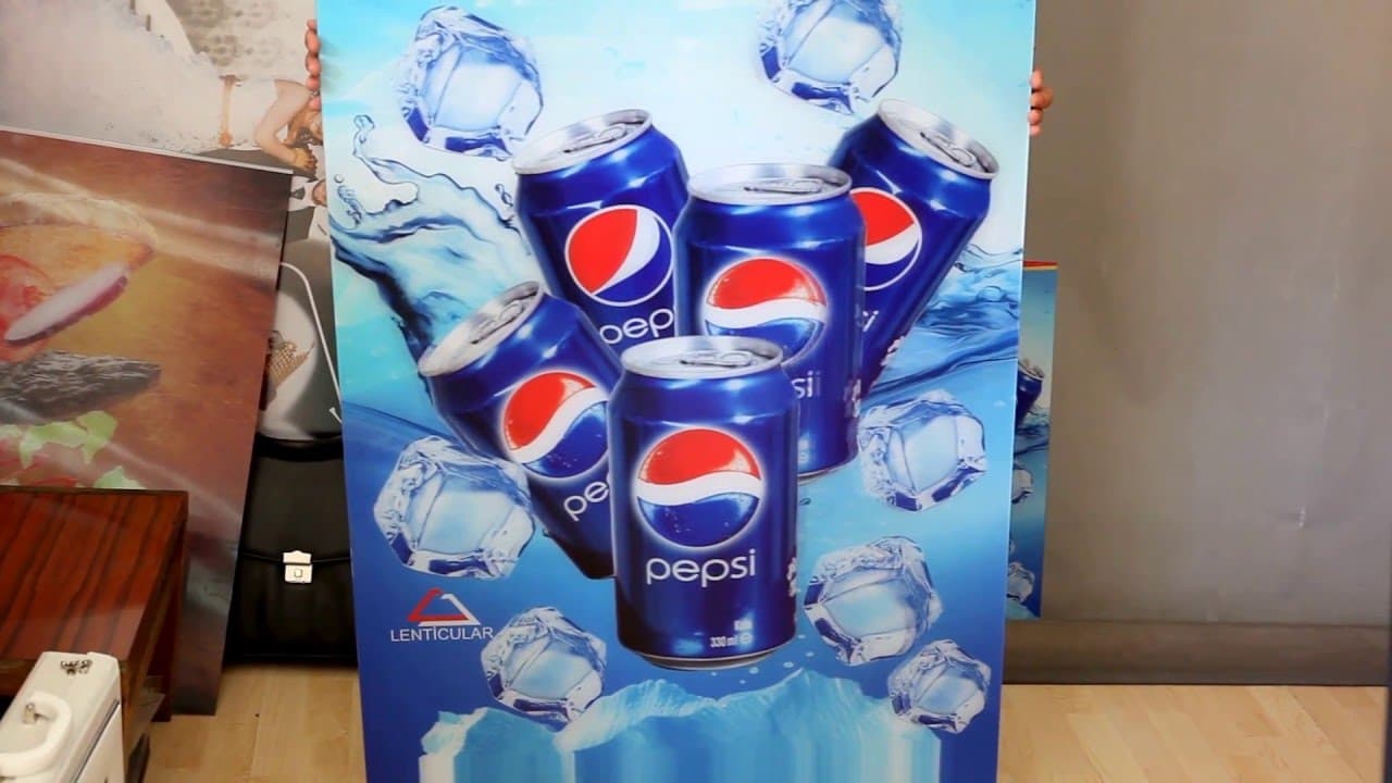 Lenticular Reklam Çalışması - 3D