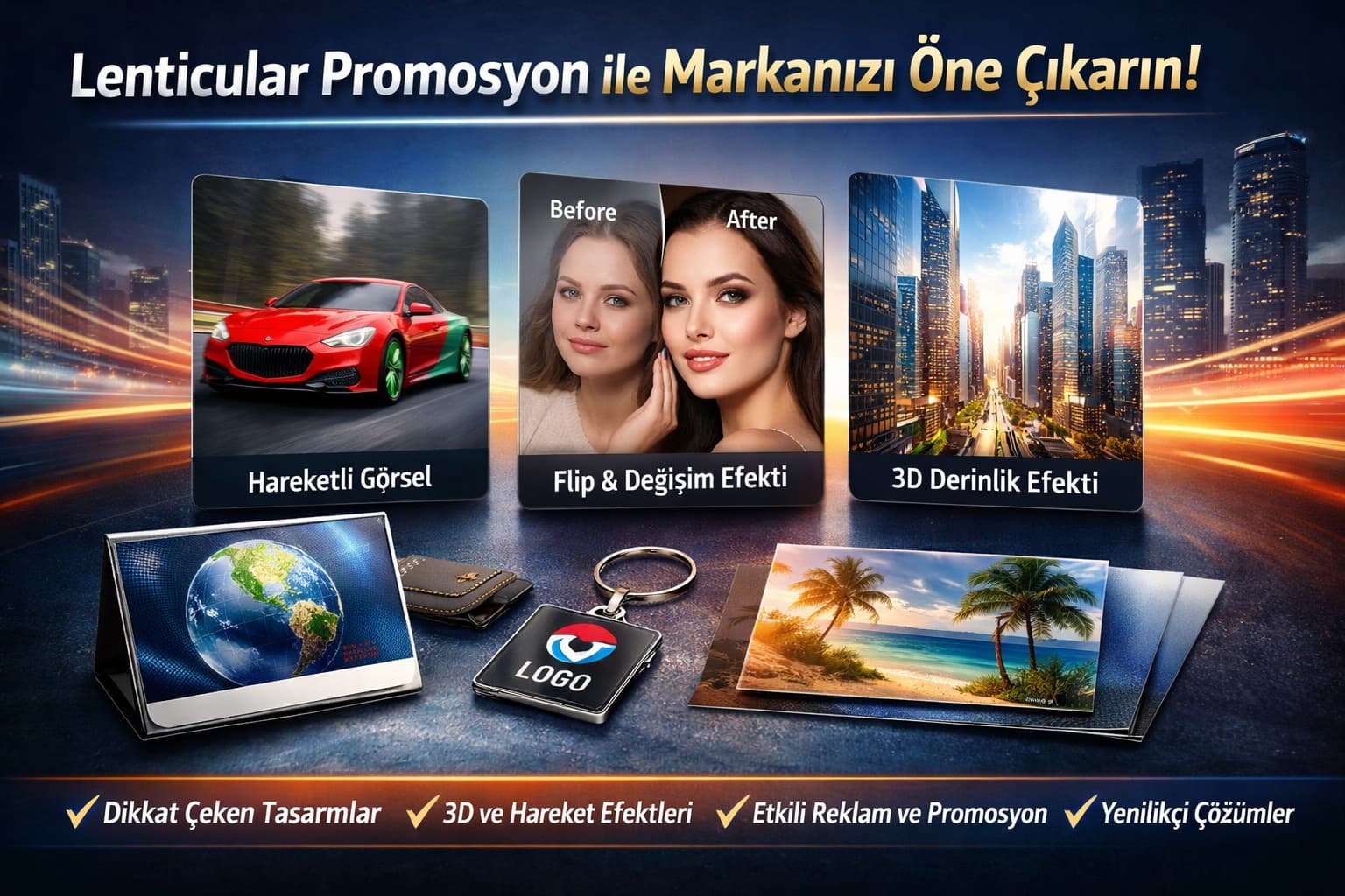 Lenticular Promosyon Nedir? Markalar Neden Lenticular Ürünleri Tercih Ediyor?